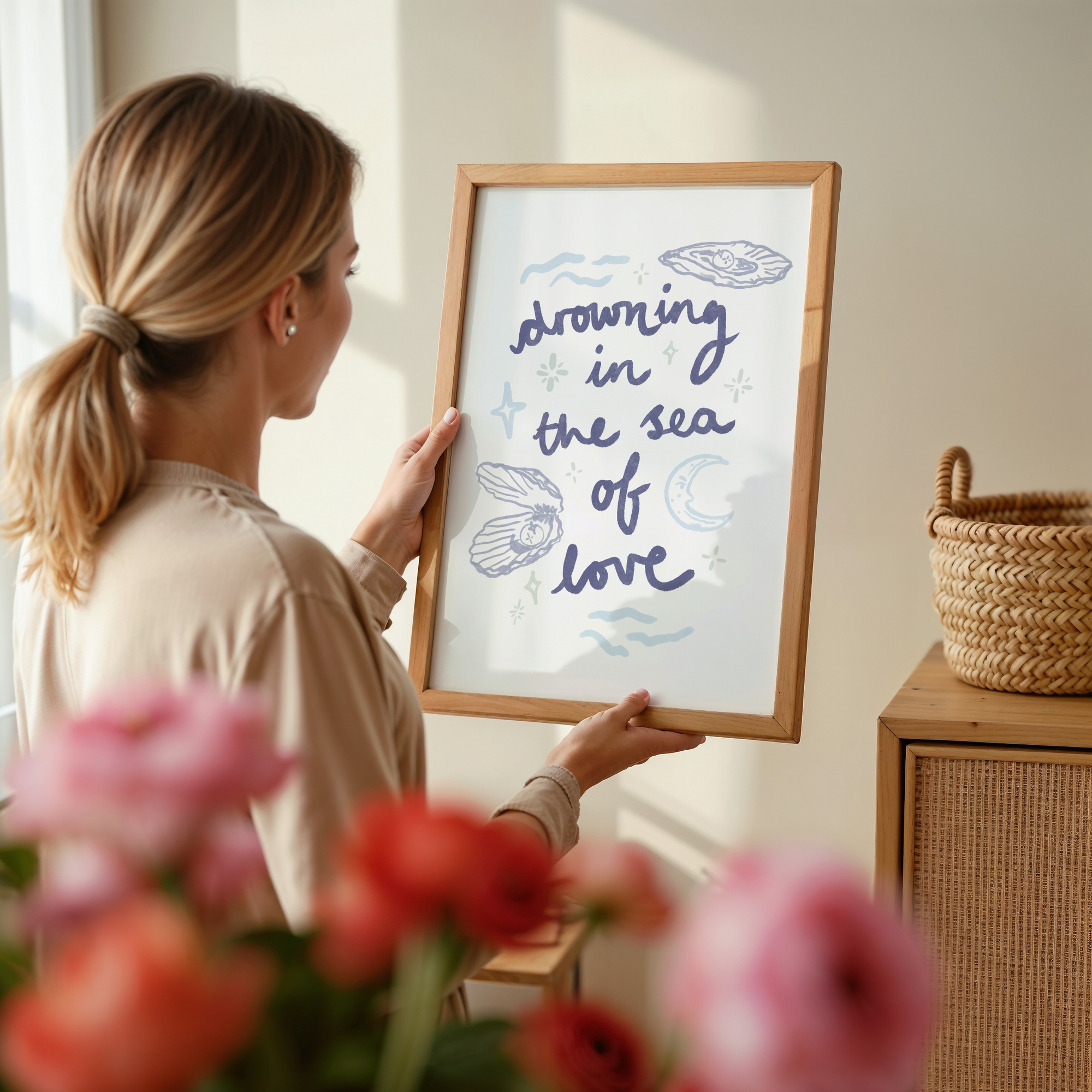 Drowning In The Sea Of Love Print