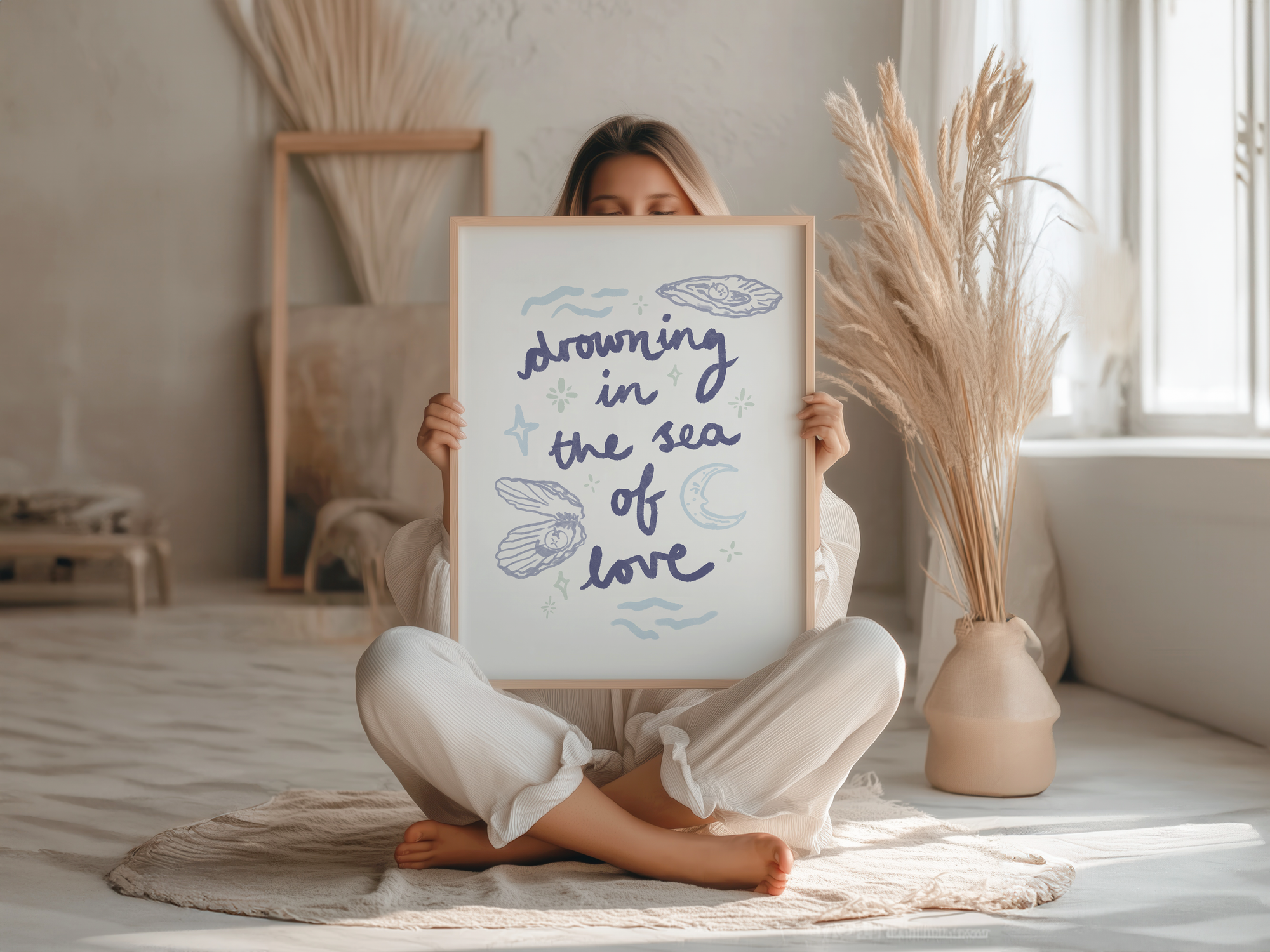 Drowning In The Sea Of Love Print
