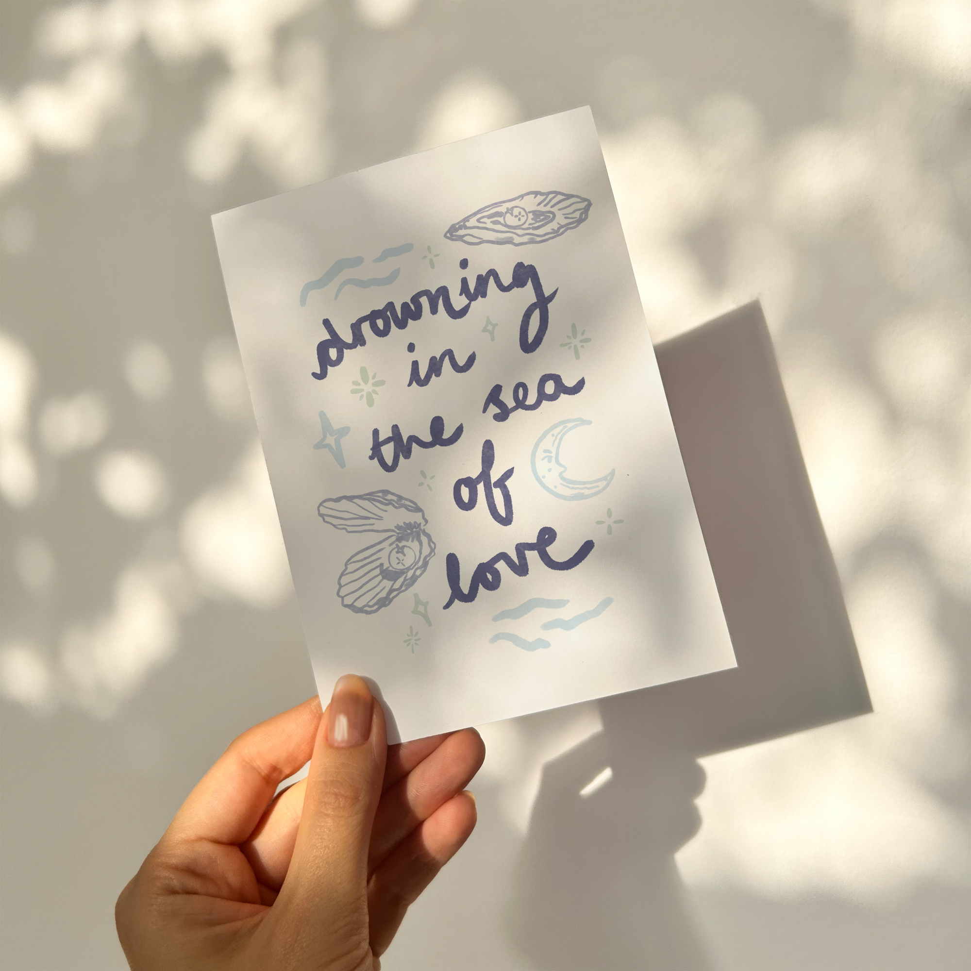 Drowning In The Sea Of Love Print