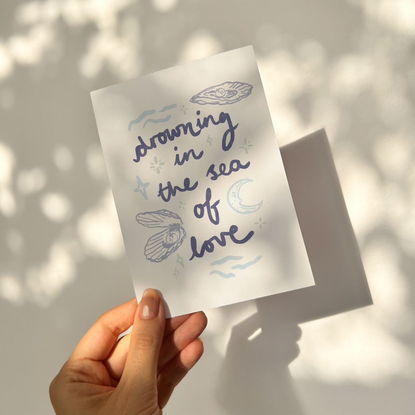 Drowning In The Sea Of Love Print