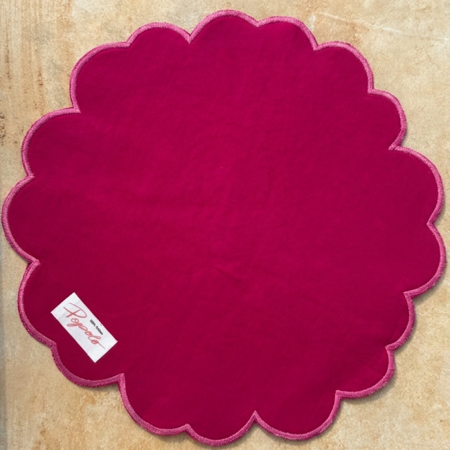 Pink Peony Placemat