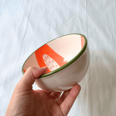Set of 2 Sunny Papaya Bowls - ROSE BALIMBA