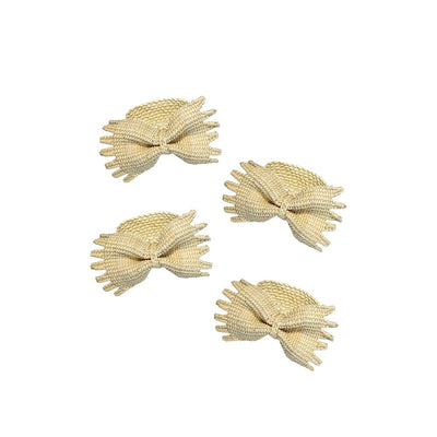 Set of 4 Farfalle Napkin Rings - Casa Stilo