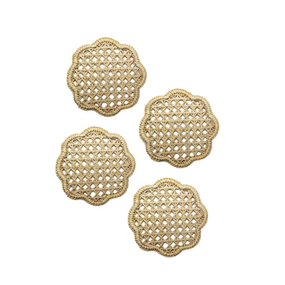 Set of 4 Flora Coasters - Casa Stilo
