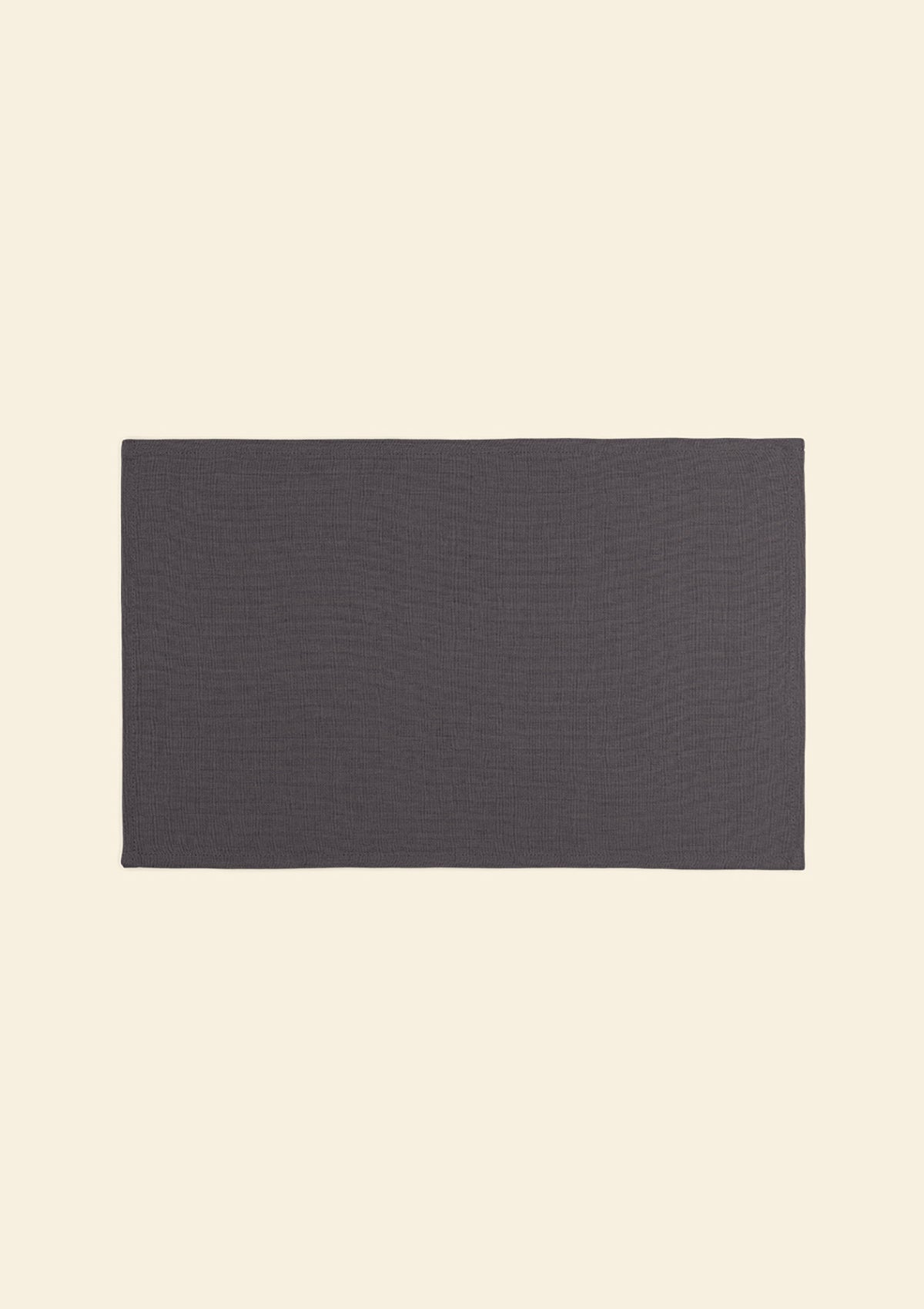 The Dark Grey Linen Placemat