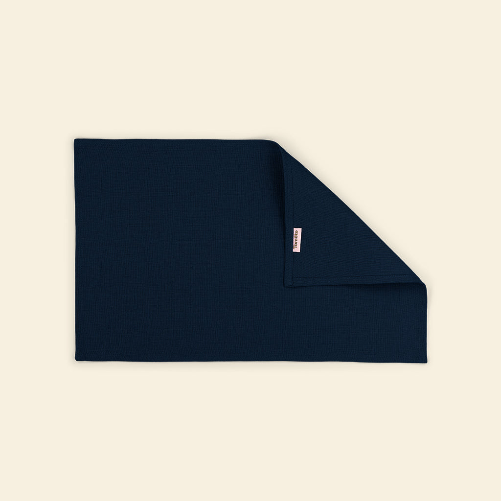 The Navy Blue Linen Placemat