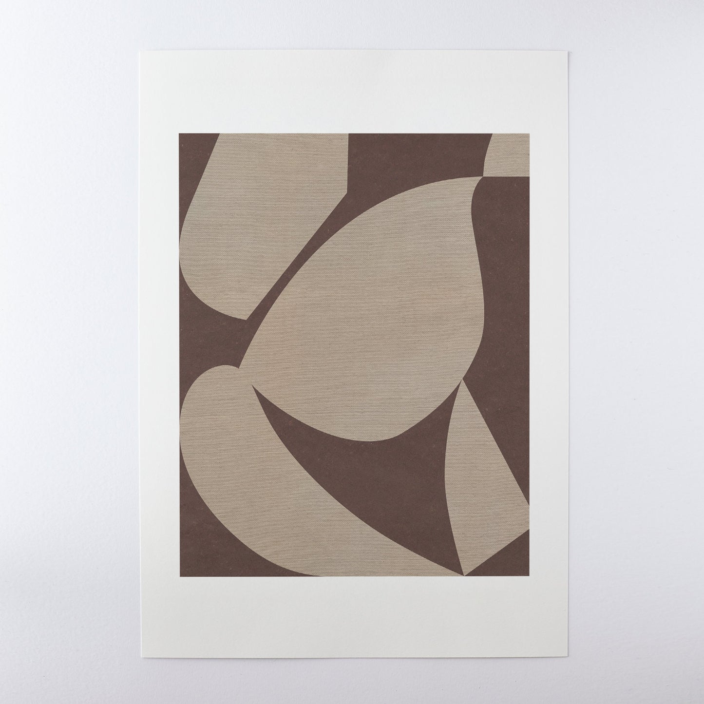 Settle Oat/Brown Print