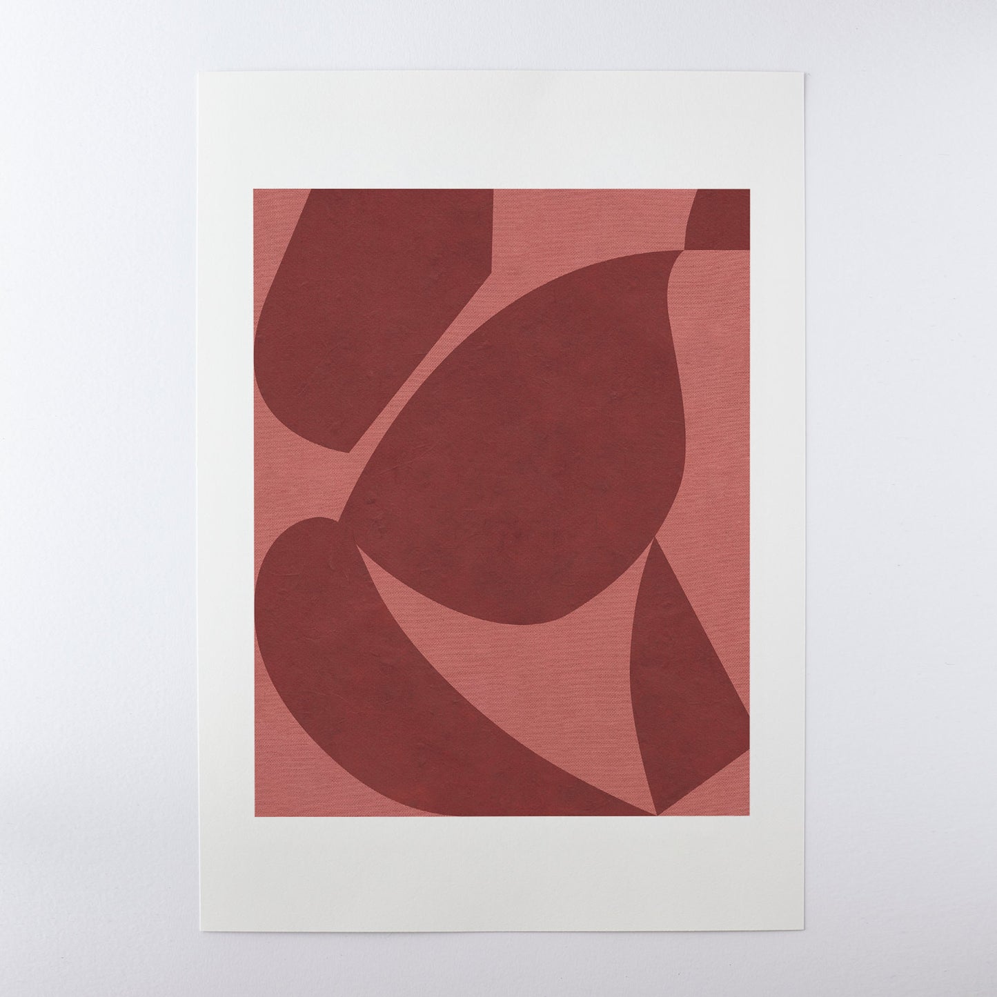 Settle Terracotta/Red Print