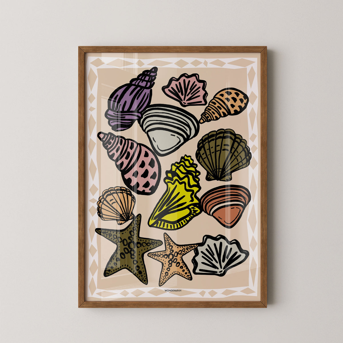 Shell Treasures Print