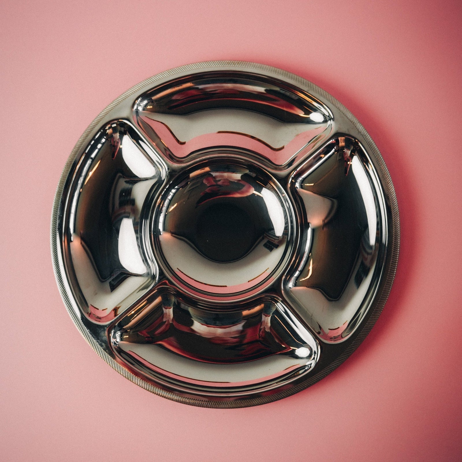 Shiny Round Snack Dish
