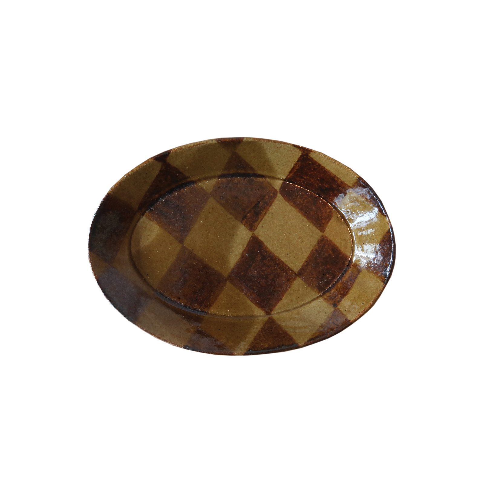 Honey Glaze Circus Dish - Short Oval