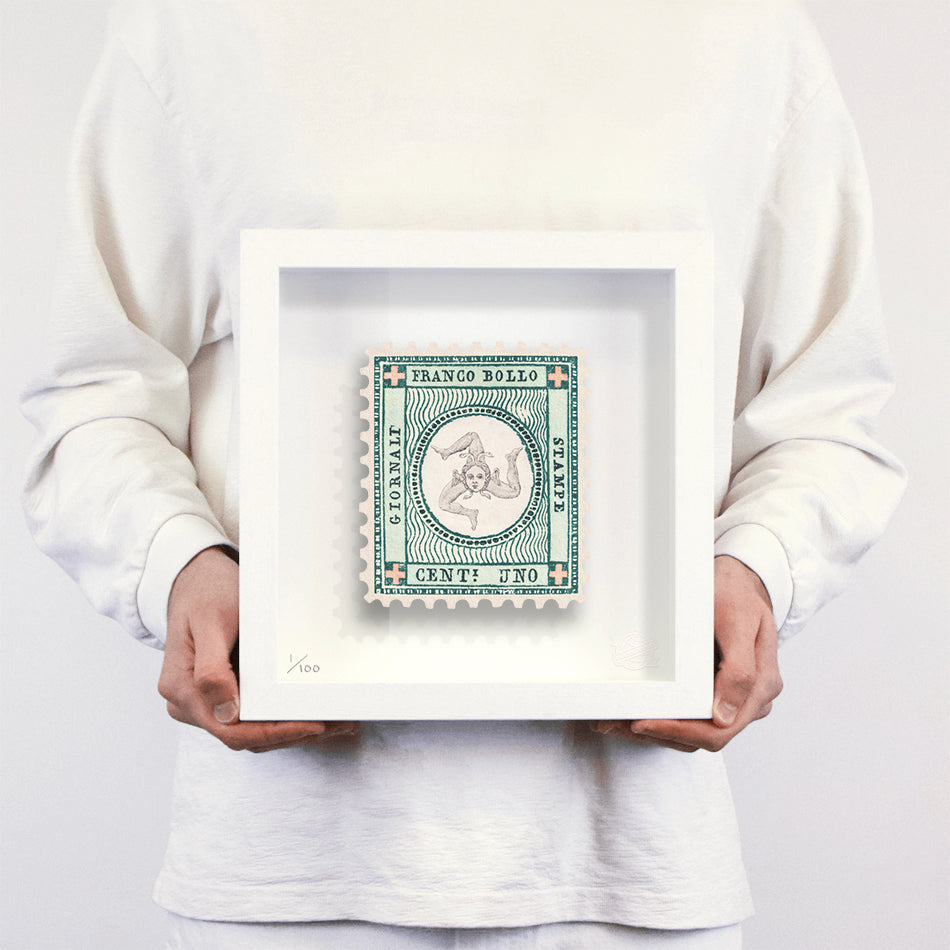 Sicily Small Floating Print