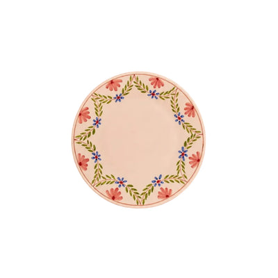 Camilla Side Plate, Green Garland