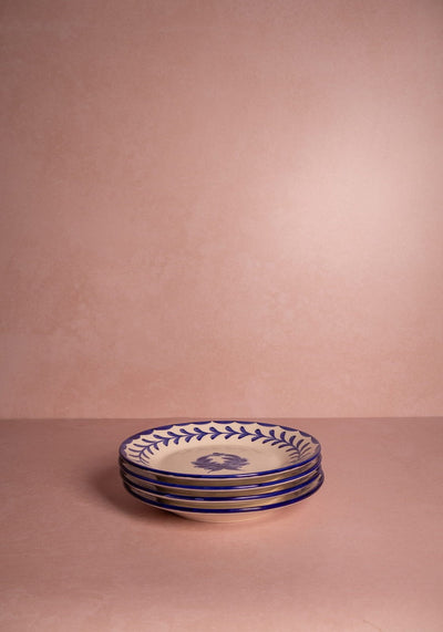 Pandora Side Plate, Cobalt Blue
