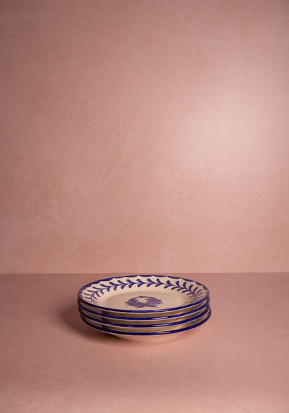 Pandora Side Plate, Cobalt Blue