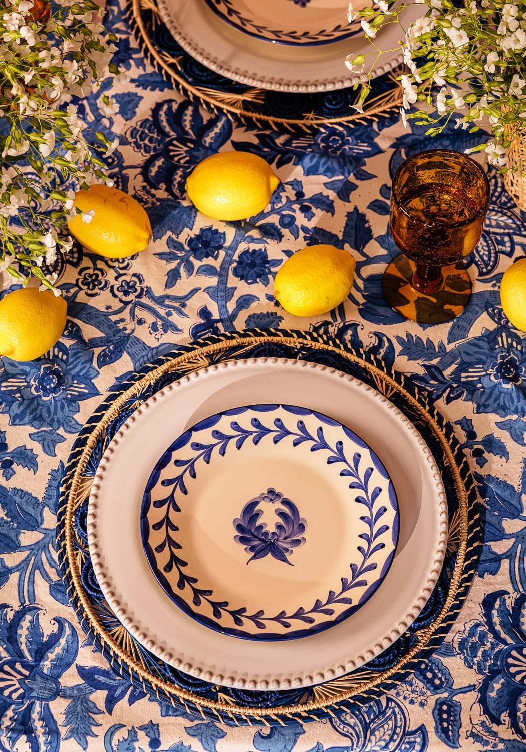Pandora Side Plate, Cobalt Blue