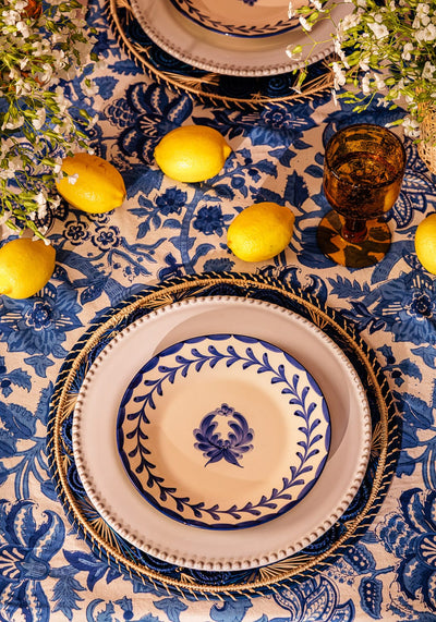 Pandora Side Plate, Cobalt Blue
