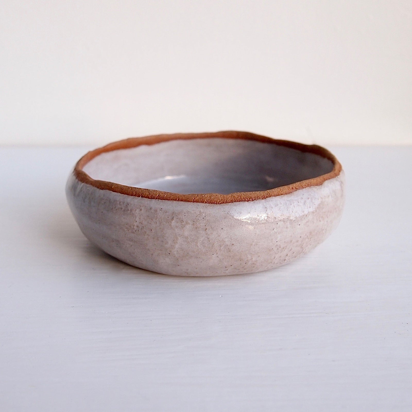 Handmade White Ceramic Soap Dish In Different Finishes