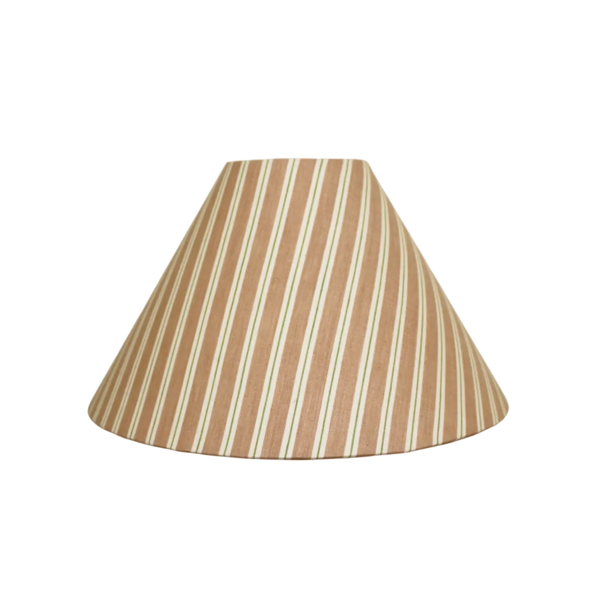 Handmade Sienna Peach Pink Table Small Cone Lampshade