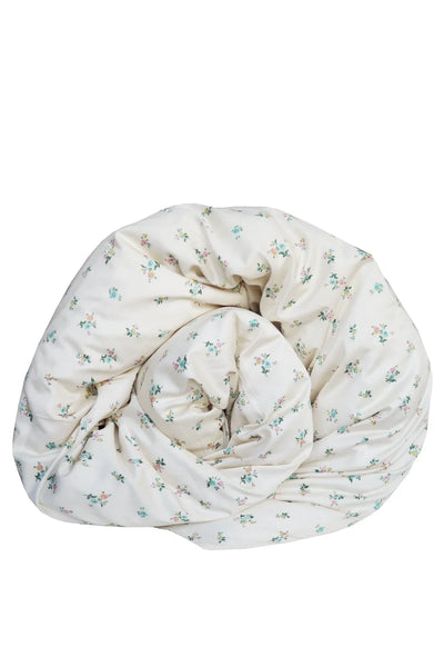Duvet Set Made With Liberty Fabrics & Bridgerton Posy Corsage Yellow