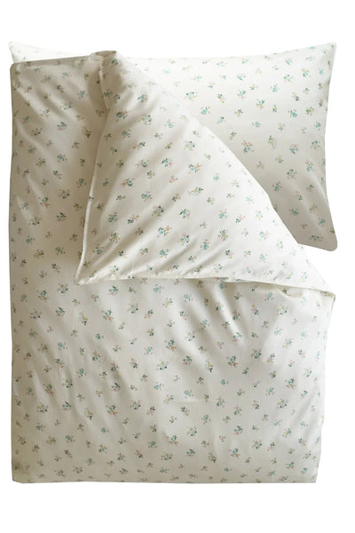 Duvet Set Made With Liberty Fabrics & Bridgerton Posy Corsage Yellow