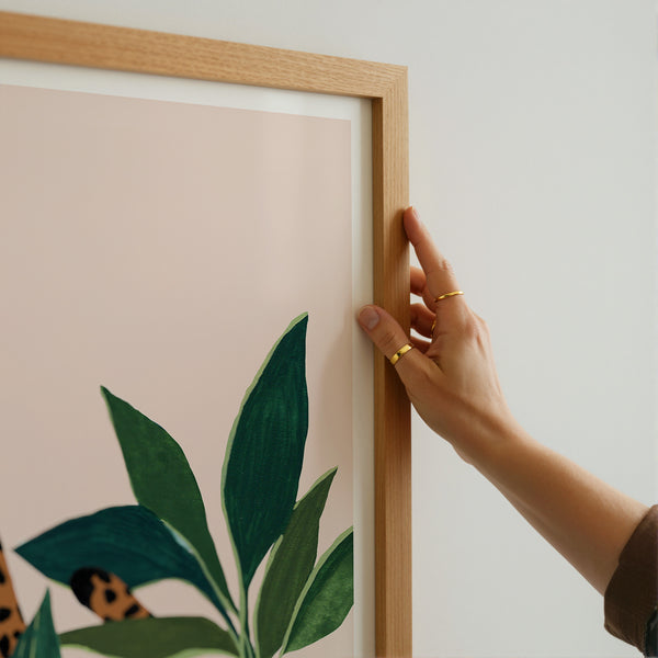 Sneaky Leopard Limited Edition Art Print