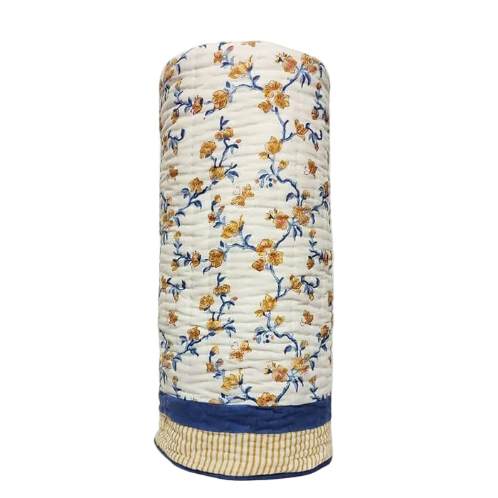 Soft Cotton Blue Cherry Blossom Quilt - Casa by Josephine Jenno