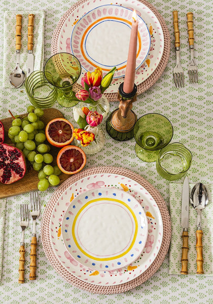 Soleil Dessert Plate Set of 4 - Casa by Josephine Jenno