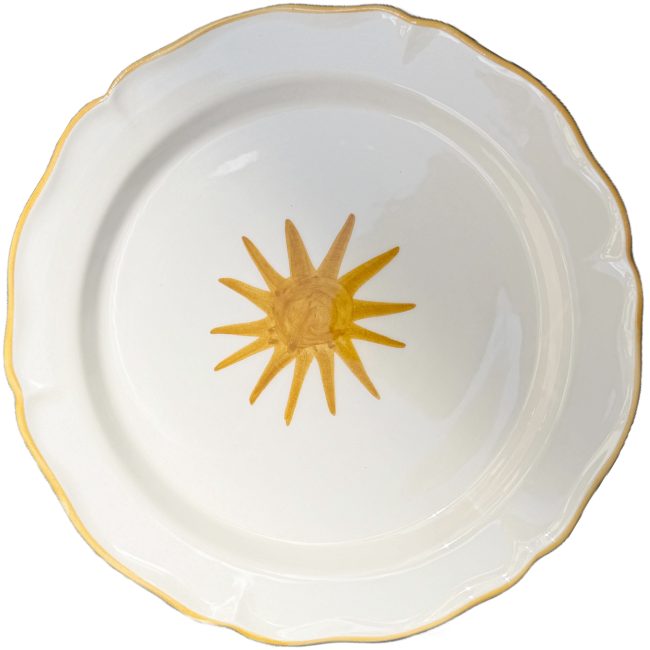 Sole Plate 20cm Yellow