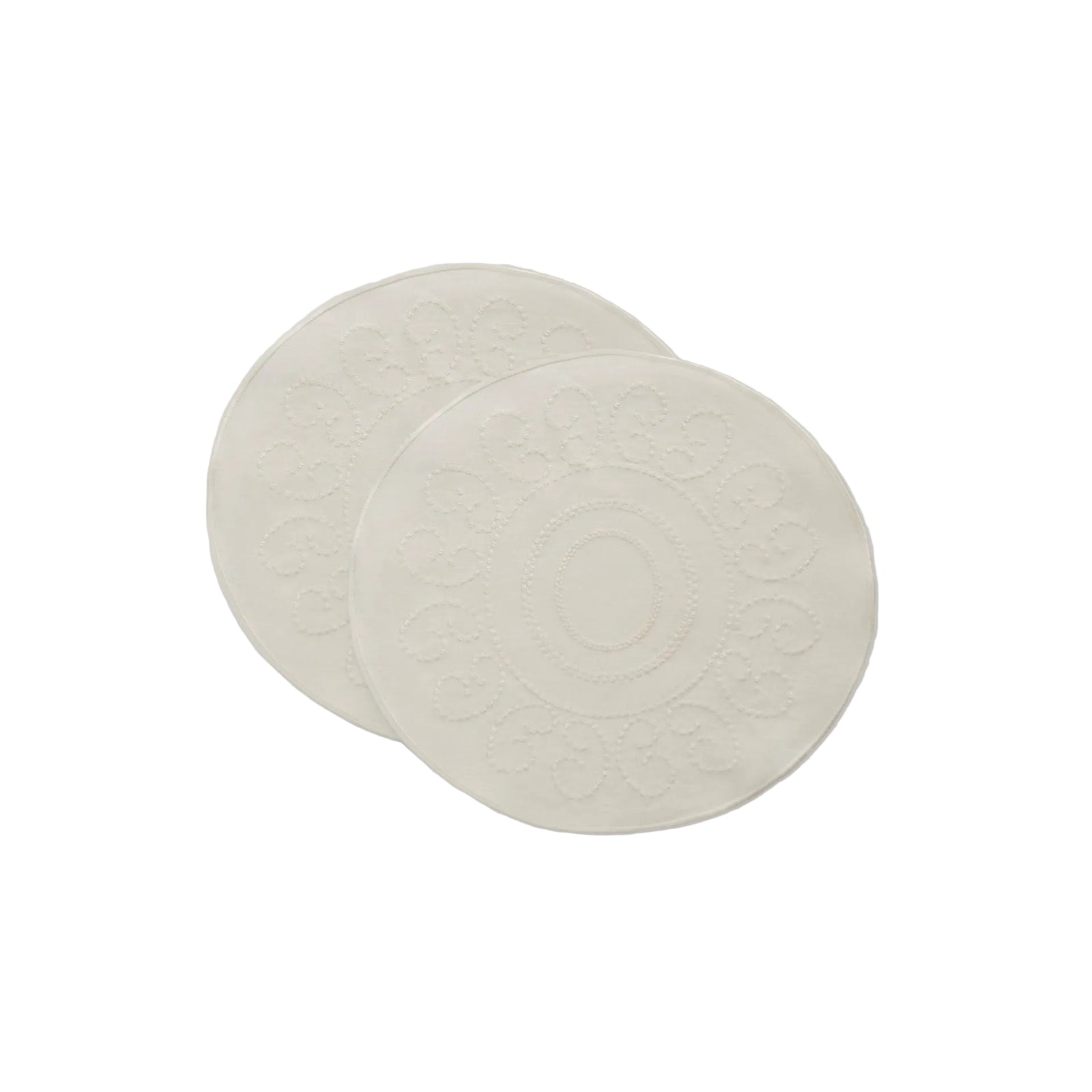 Ivory Luminaria Placemat - Set of 2 - Ivory Linen