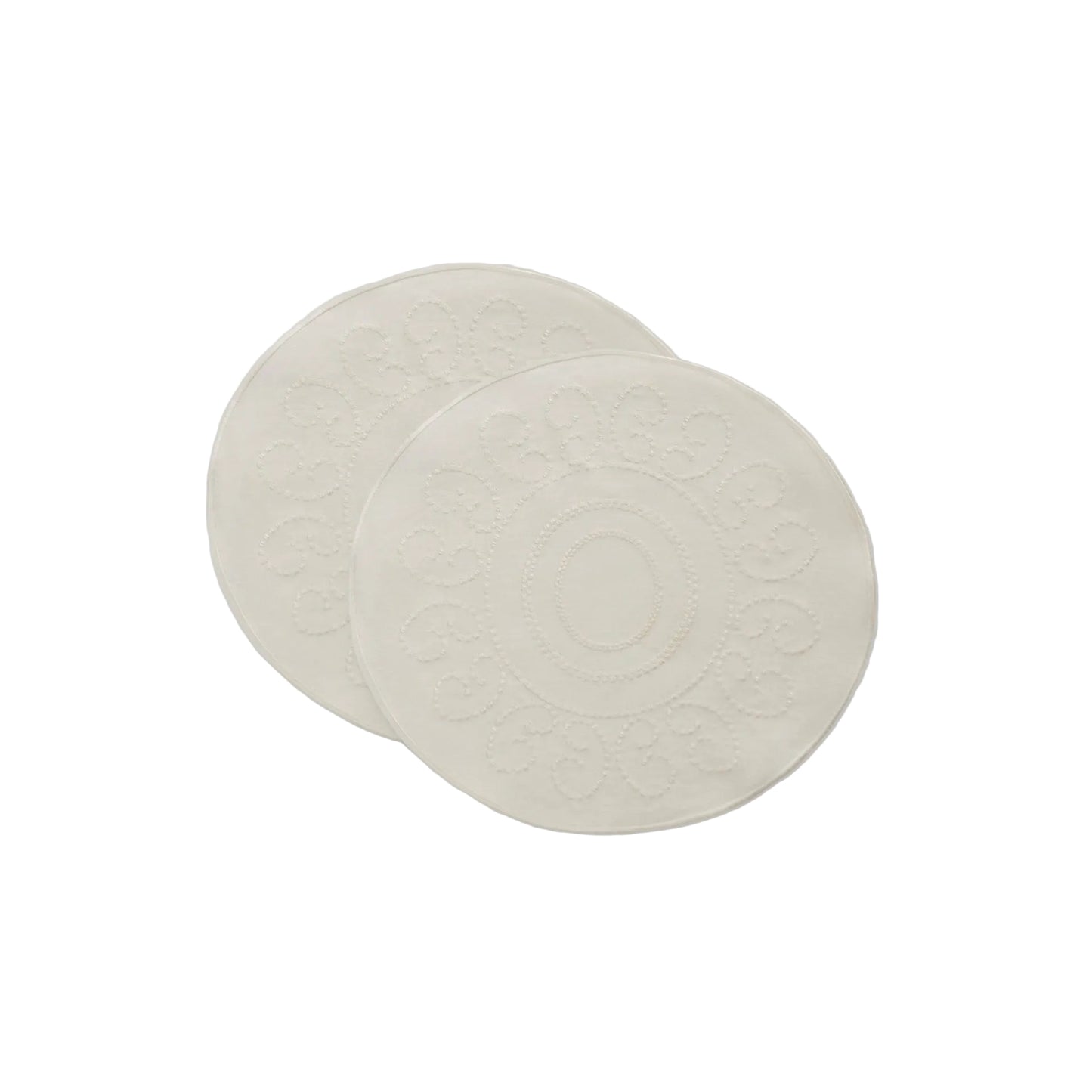 Ivory Luminaria Placemat - Set of 2 - Ivory Linen