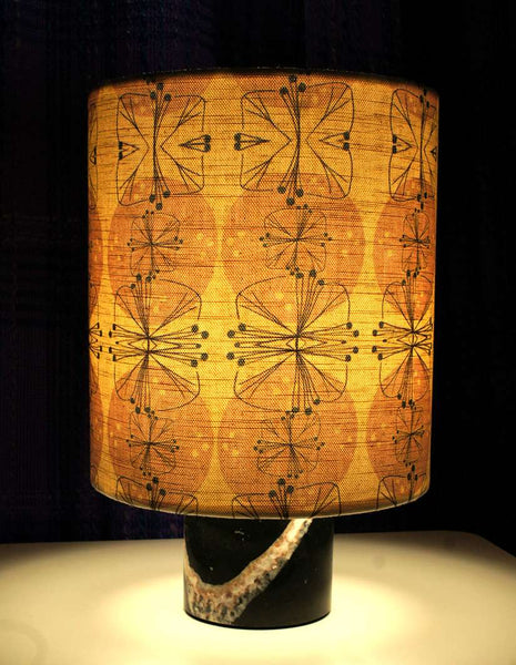 Sparse Floral Lampshade in white and pink