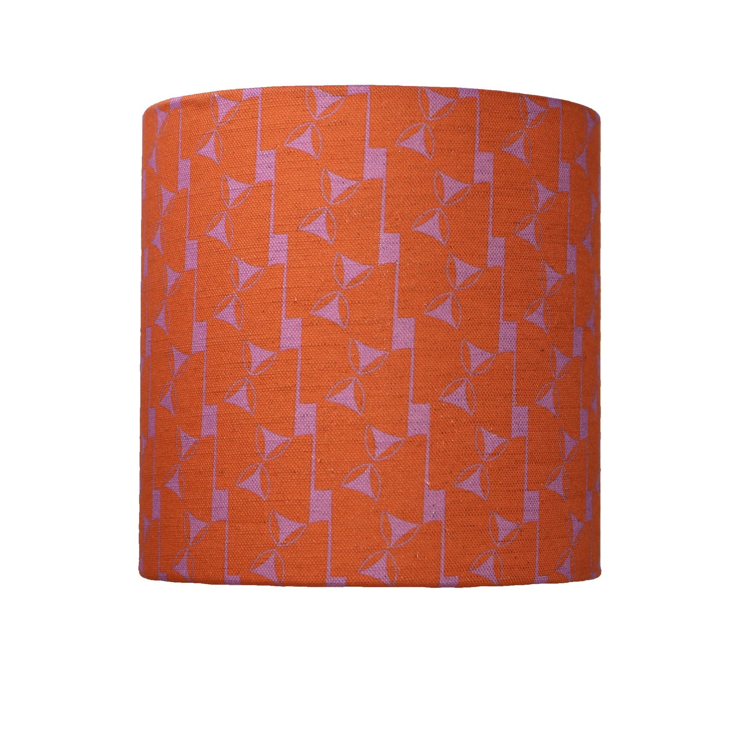 Split Pea Lampshade in orange