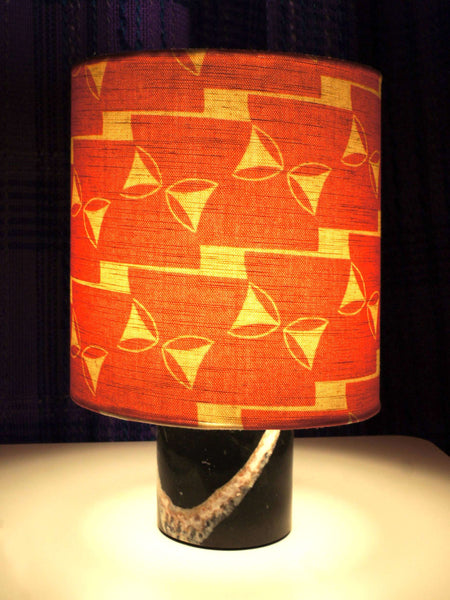 Split Pea Lampshade in Red