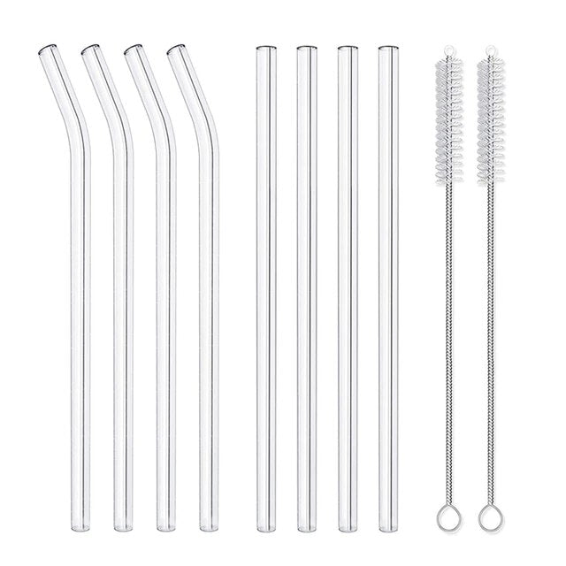 Glass Straws (Set of 8)