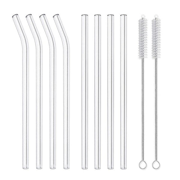 Glass Straws (Set of 8)