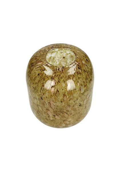 Spotted Yellow Glass Vase - Casa by Josephine Jenno