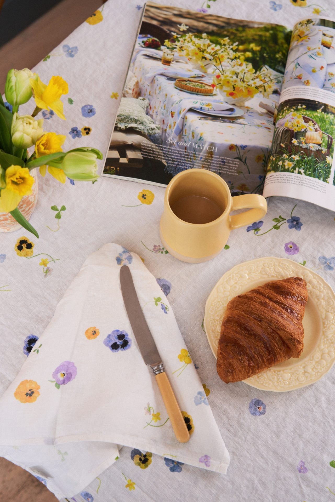 Viola Linen Napkin