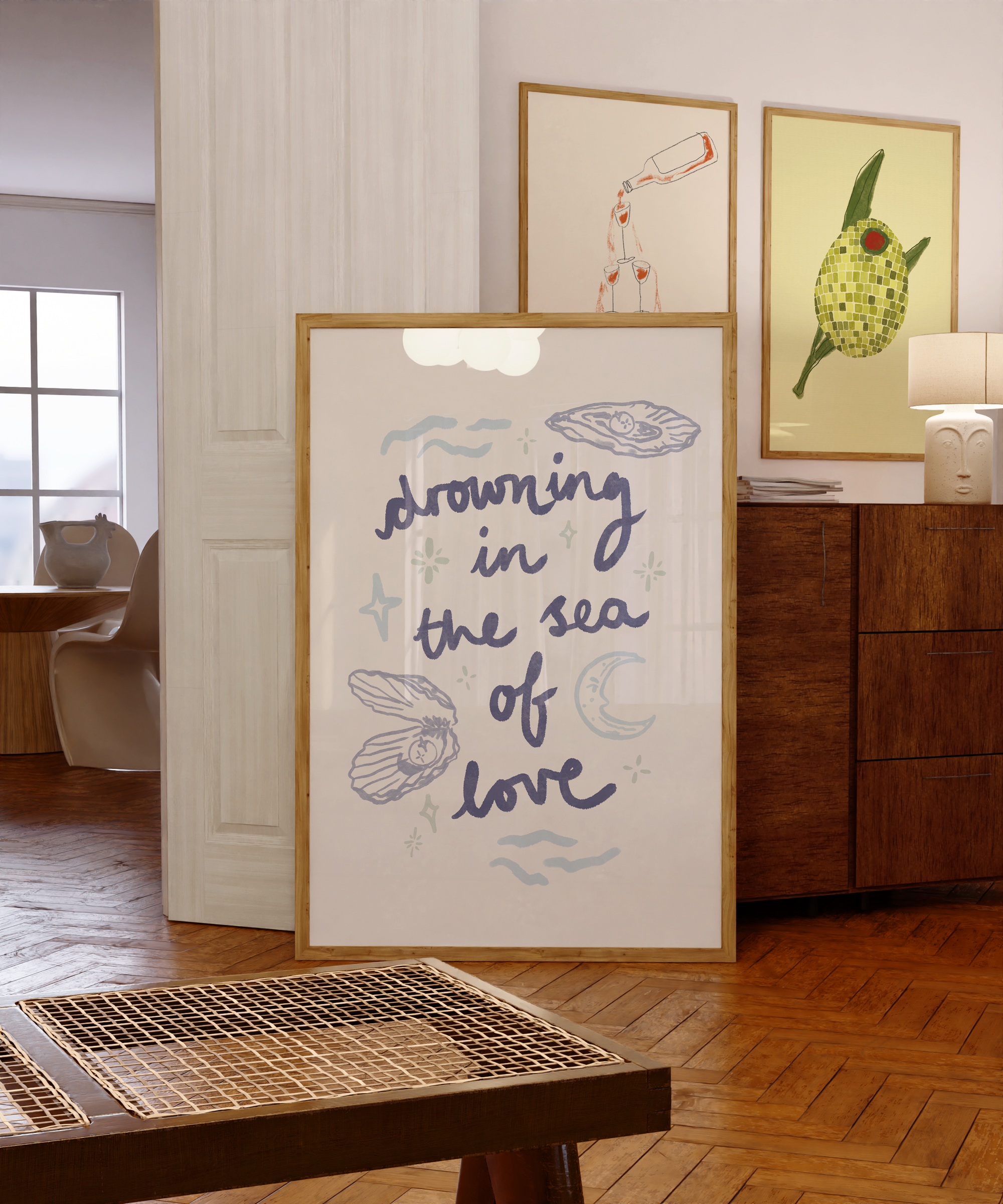 Drowning In The Sea Of Love Print