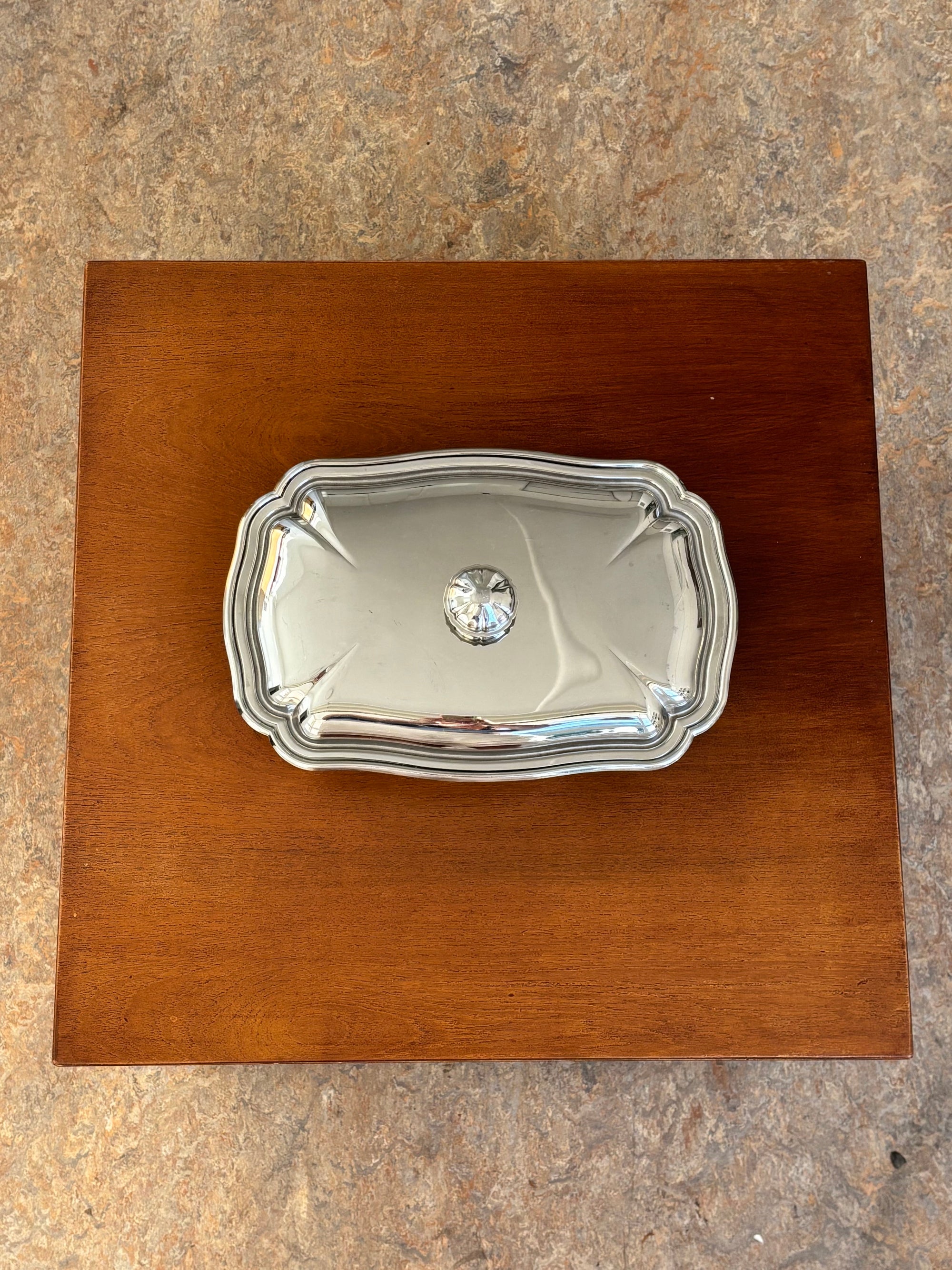 Stainless Steel Dish With Lid