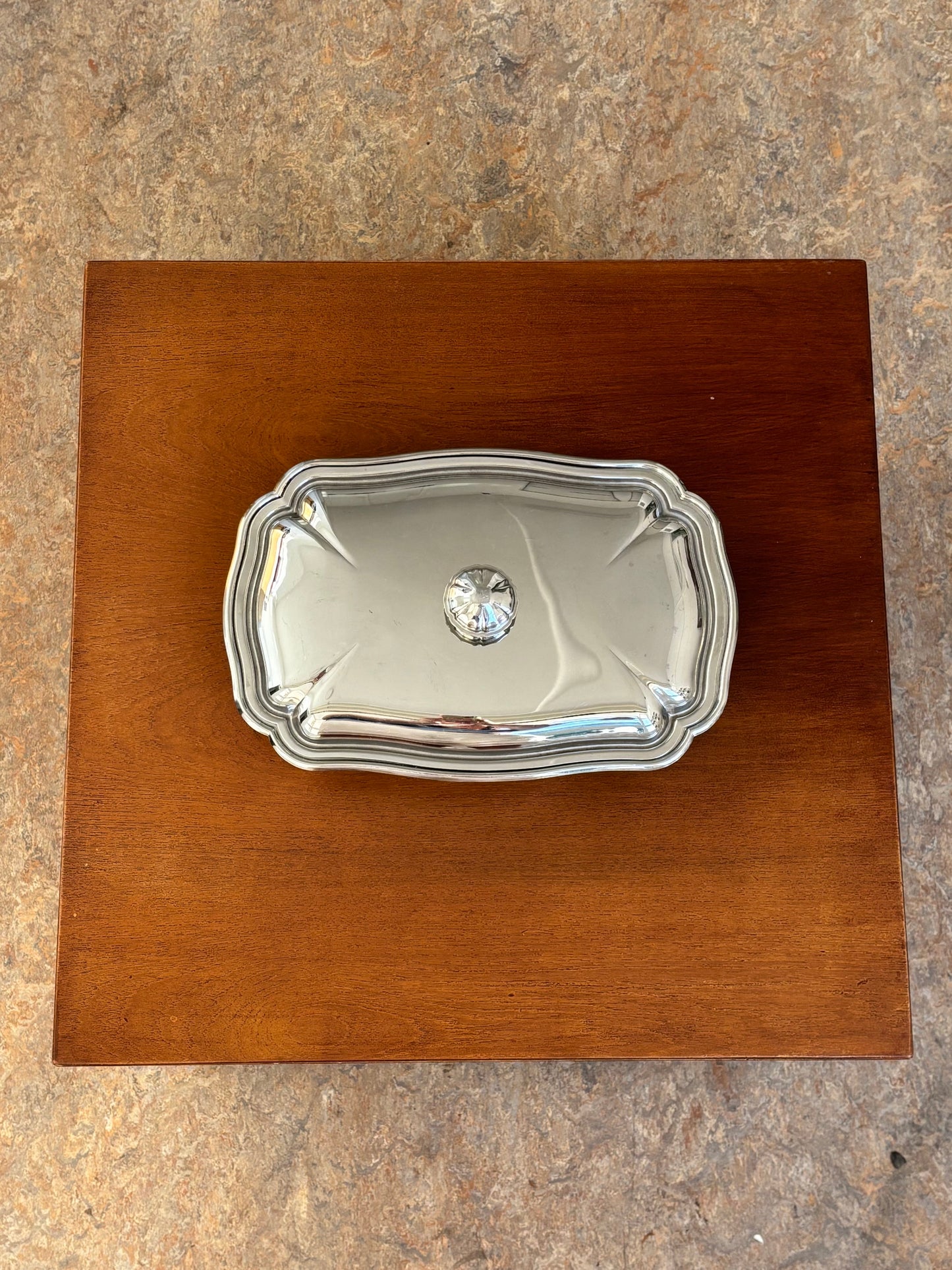 Stainless Steel Dish With Lid