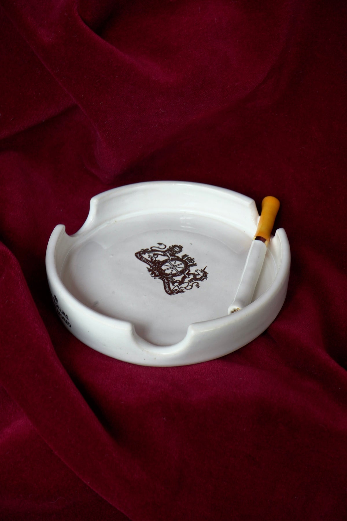 Unlit Crest Ashtray