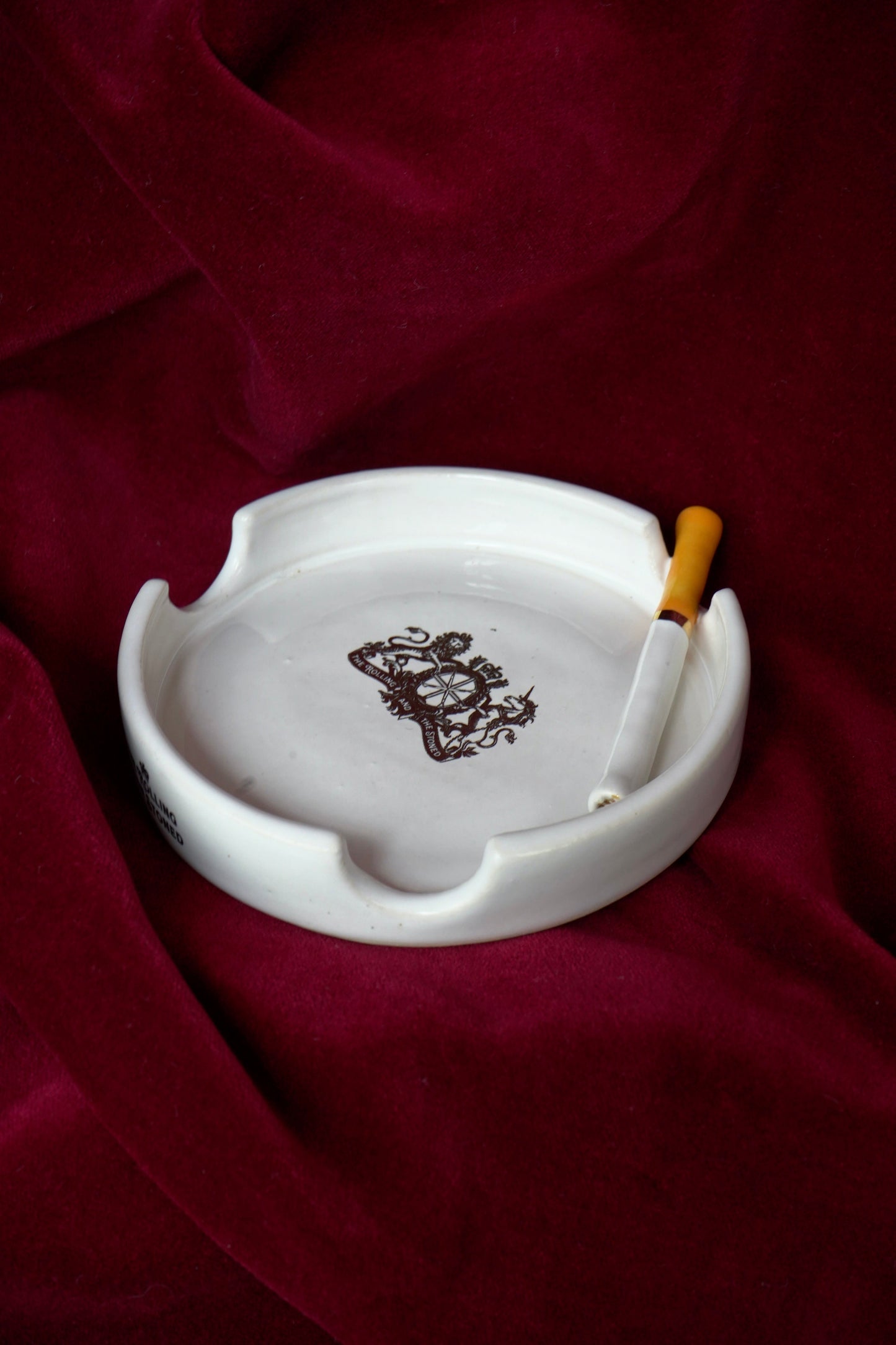 Unlit Crest Ashtray