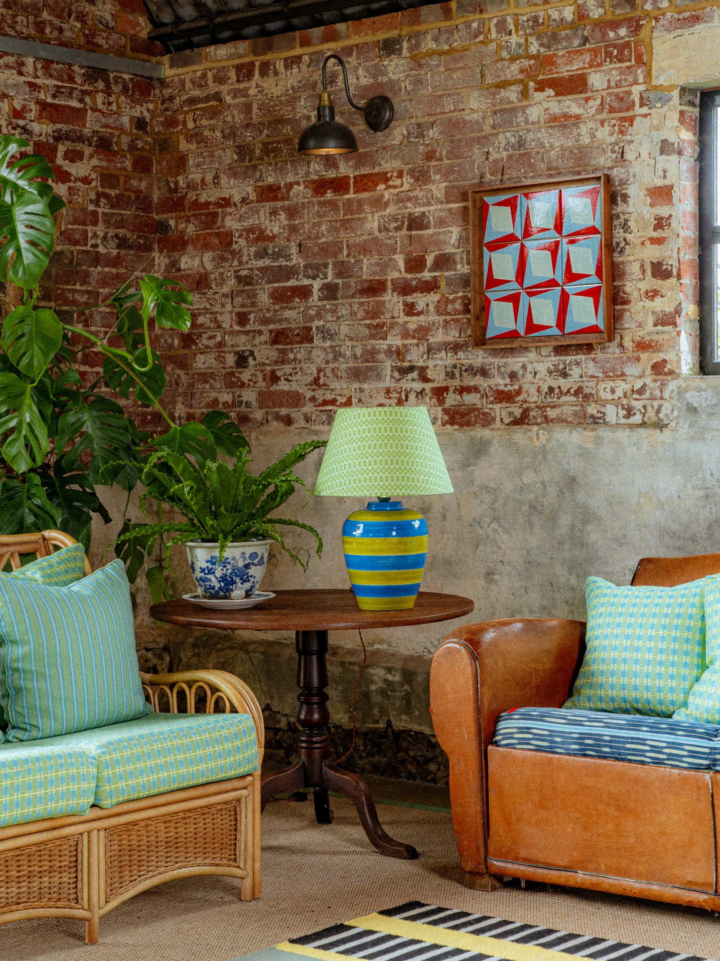 Natte Lampshade, Green