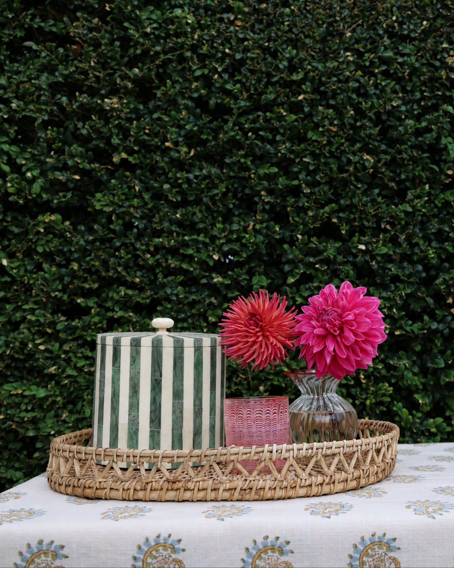 Stripe Ice Bucket – Green #color_green