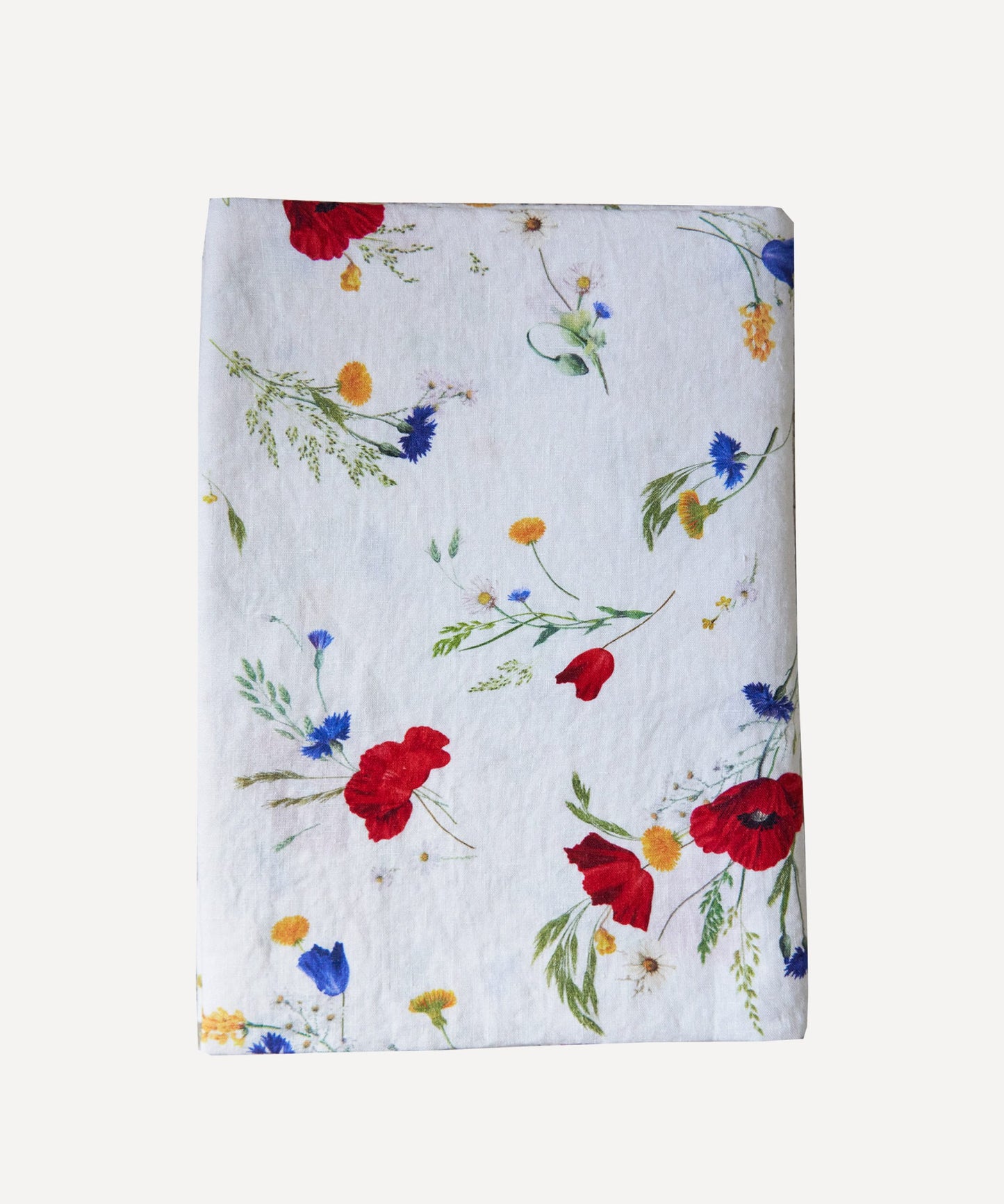Summer Meadow Linen Tablecloth