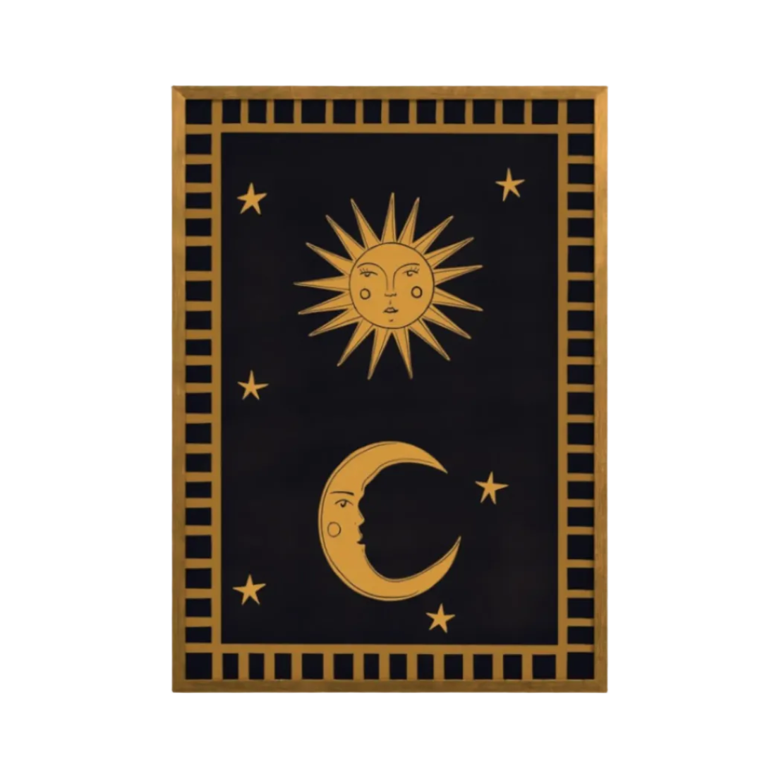 Sun and Moon art print — hand-illustrated giclée by Queen of the Rodeo