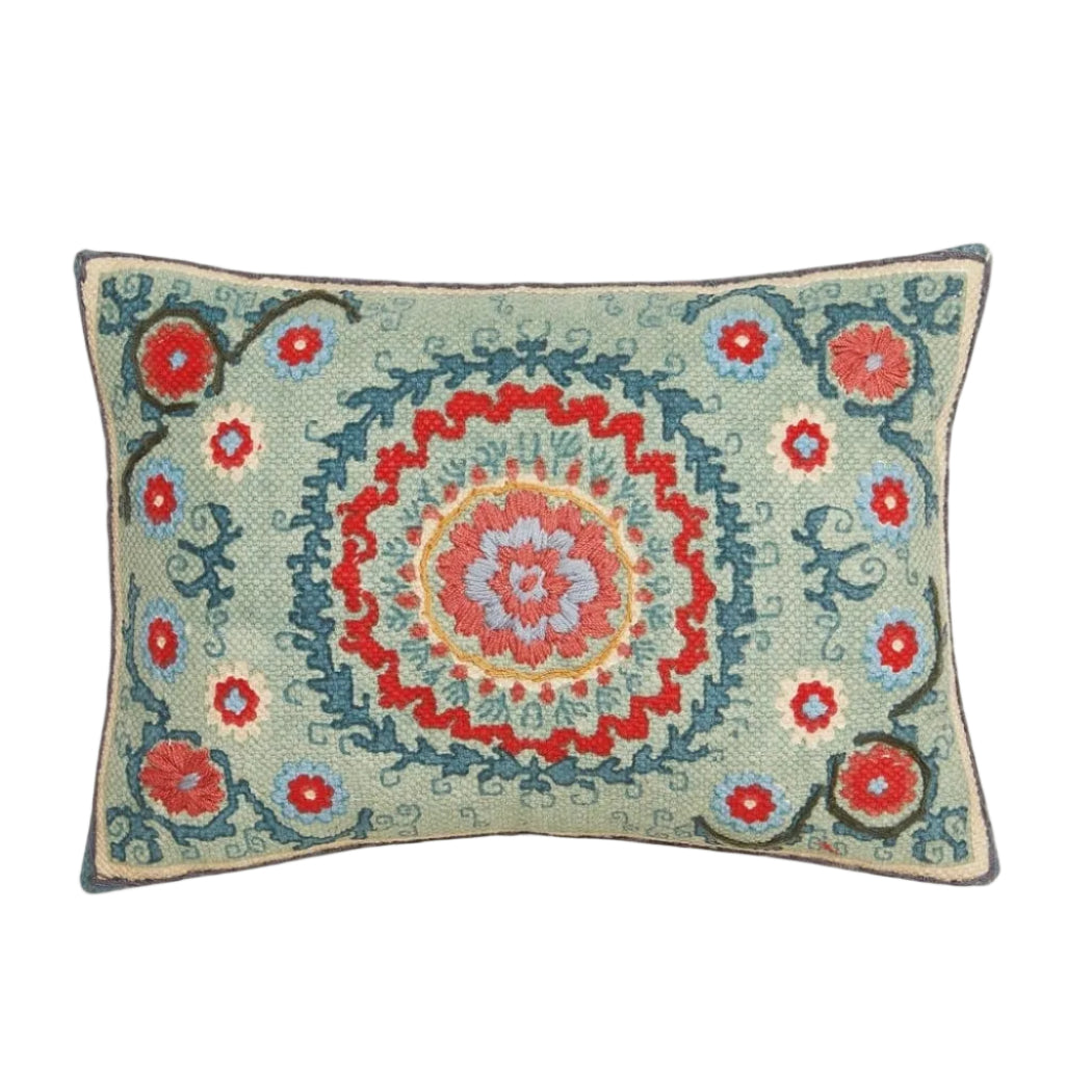 Suzani Rectangle Cushion Covers - Casa by Josephine Jenno