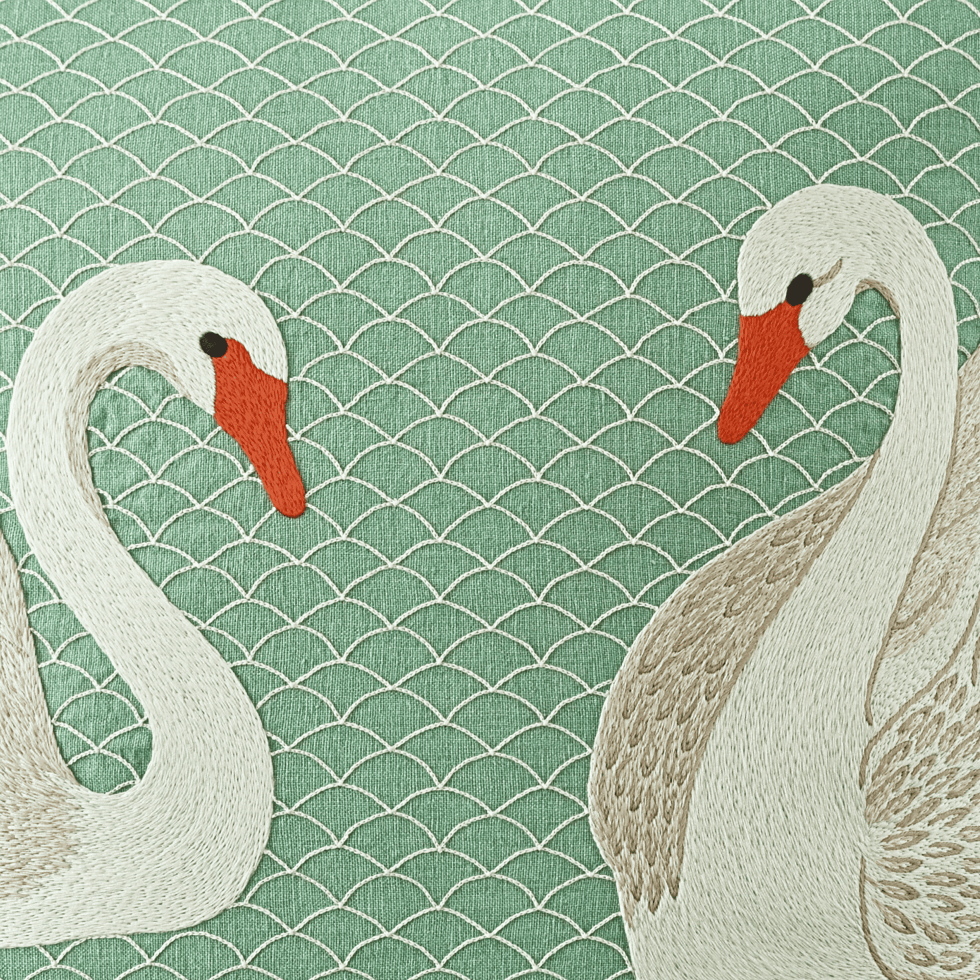 Embroidered Pillow - 20x20 in