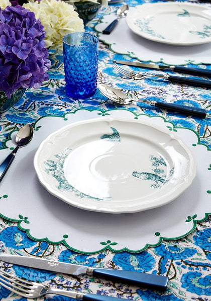 Sweet Greens Round Placemats - Set of 4 - Casa by Josephine Jenno